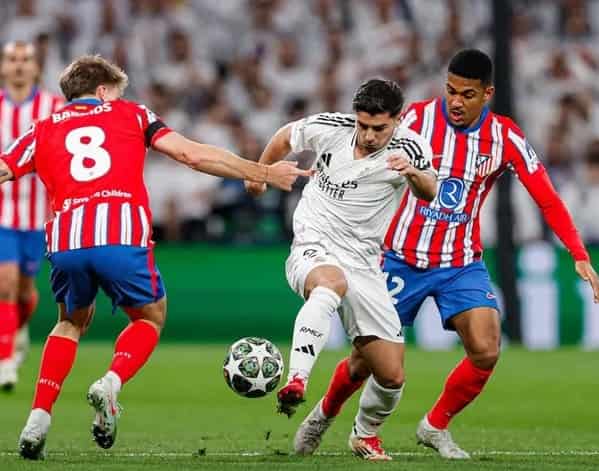 Champions League: Real Madrid le ganó 2-1 al Atlético de Madrid, pero la serie quedó abierta