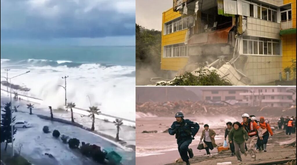 Los videos más impactantes del temblor que sacudió Rusia y alerta a las costas del mundo