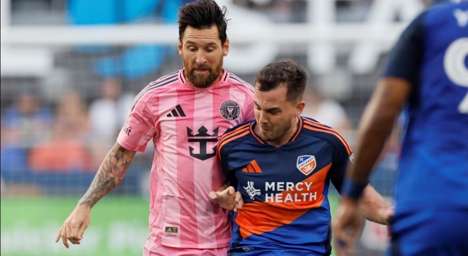 Inter Miami fue goleado 3-0 por Cincinnati y se terminó la buena racha de Lionel Messi en la MLS