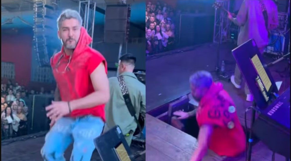 El terrible accidente que sufrió el cantante de Dale Q’ Va cuando se rompió el escenario